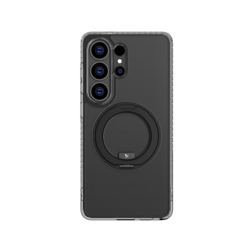 Samsung S26 Ultra Titan Pro MagSpin kritienu drošs maciņš MagSafe - melns