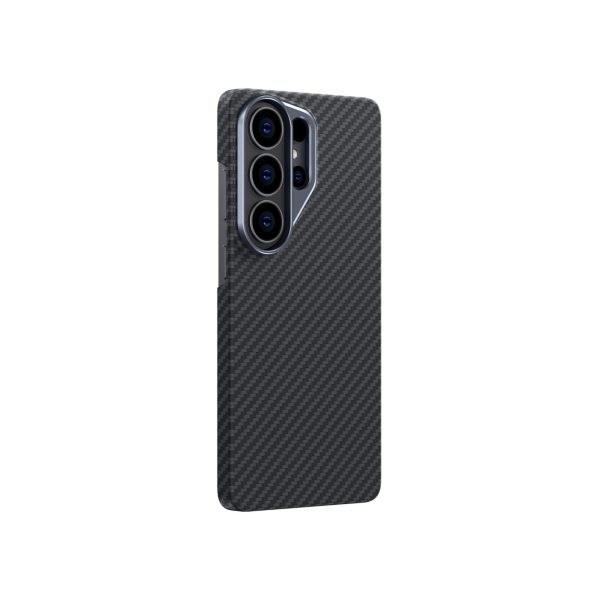 Samsung S26 Ultra Titan Max kritienu izturīgie maciņi - melni