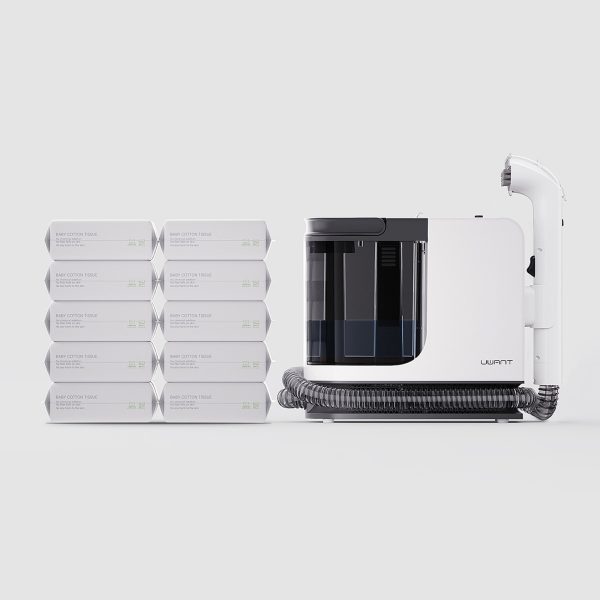 UWANT Y200 600W paklāju un mīksto mēbeļu putekļsūcējs - balts