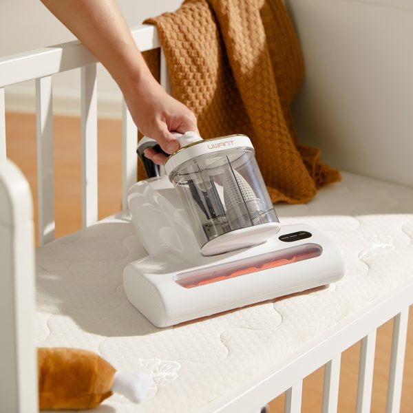 UWANT M600 matraču putekļsūcējs noņem putekļus un alergēnus - balts