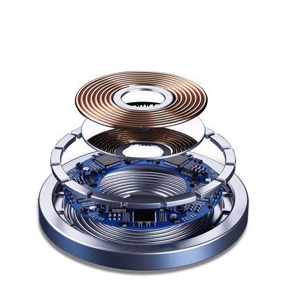 MagSafe 15W magnētiskais induktīvais lādētājs - melns