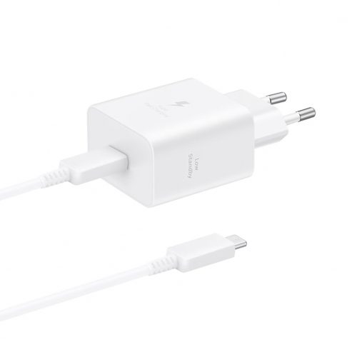 1033367-1-ladowarka-sieciowa-samsung-usb-c-45w-4-05a-samsung-hurtownia-dropshipping.jpg Samsung USB-C 45W 4.05A sienas lādētājs ar 1.8m USB-C kabeli - balts