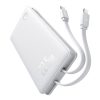 1033368-1-powerbank-10000mah-22-5w-airpow-lite-kable-bialy-baseus-hurtownia-dropshipping.jpg Airpow Lite 10000mAh 22.5W Powerbank ar iebūvētu USB-C iPhone Lightning kabeli - balts