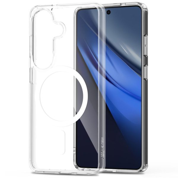 Samsung Galaxy S26 FlexAir Hybrid MagSafe maciņš - caurspīdīgs