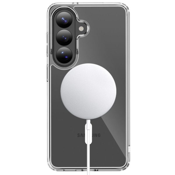 Samsung Galaxy S26+ FlexAir Hybrid MagSafe maciņš-pārvalks - caurspīdīgs