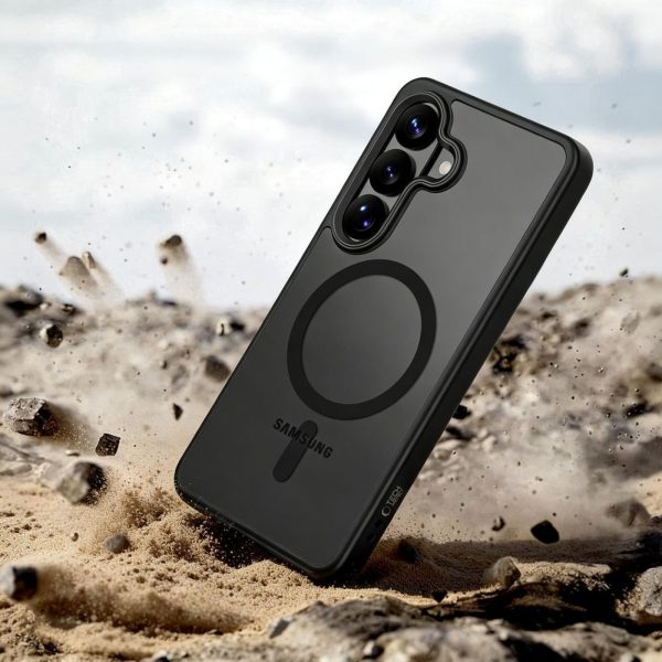 Magmat MagSafe maciņš Samsung Galaxy S26+ tālrunim - melns