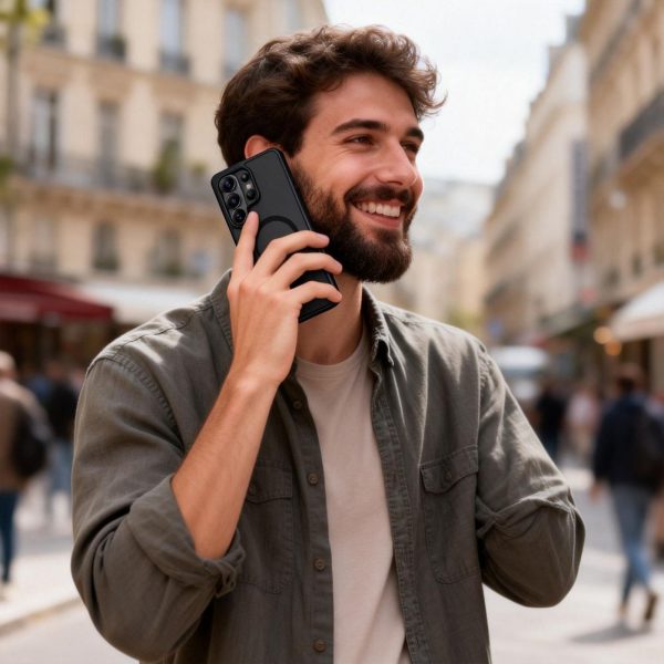 Samsung Galaxy S26 Ultra Magmat MagSafe maciņš-apvalks - melns