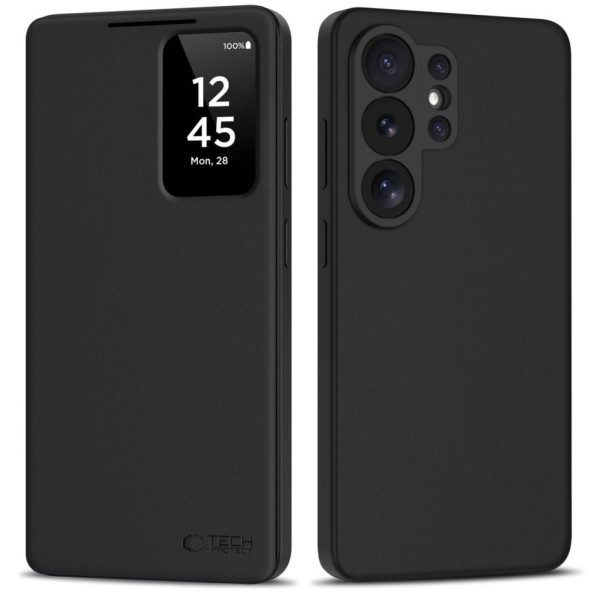 Samsung Galaxy S26 Ultra viedais maciņš - melns