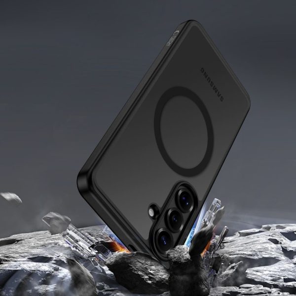 Samsung Galaxy S26+ MagPeak MagSafe aizsargvāciņš - melns