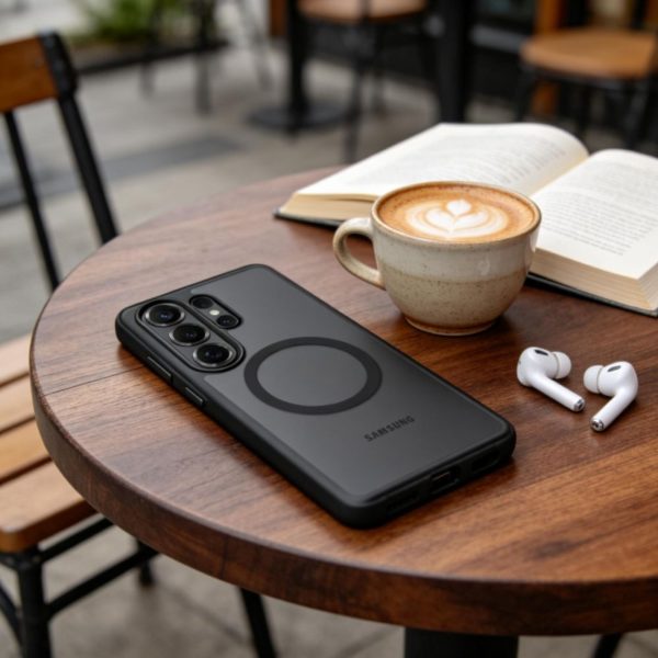 Samsung Galaxy S26 Ultra MagPeak MagSafe aizsargvāciņš - melns