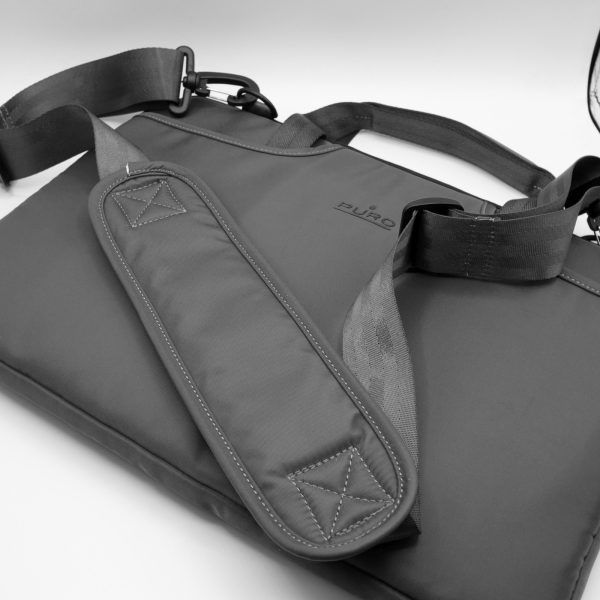 SleevePro plecu siksnas soma MacBook klēpjdatoriem līdz 14 collām - melna