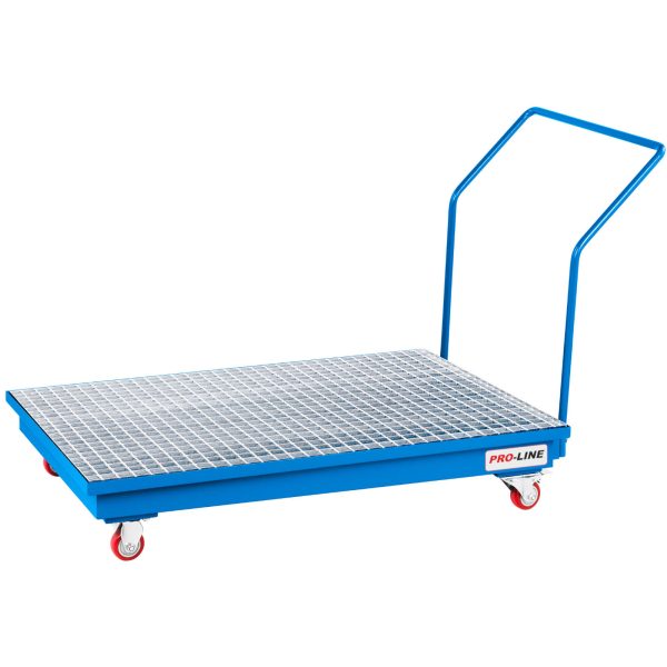 Mobila pilienu savākšanas paplāte 2 mucām 200l PRO-LINE 1210x810x981mm