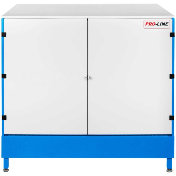 Drenāžas aka ar skapi 2 mucām PRO-LINE 1480x970x1440mm