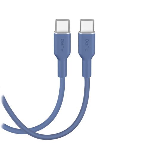 ICON USB-C 60W 1,5m elastīgs kabelis - zils