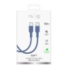 ICON USB-C 60W 1,5m elastīgs kabelis - zils