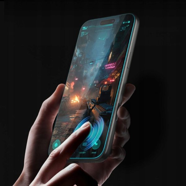 iPhone 16 Pro Max / 17 Pro Max privātuma stikls ar aplikatoru Glas.TR EZ Fit Pro