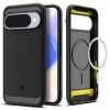 Google Pixel 10 / 10 Pro izturīgais Rugged Armor MagSafe vāciņš - matēti melns