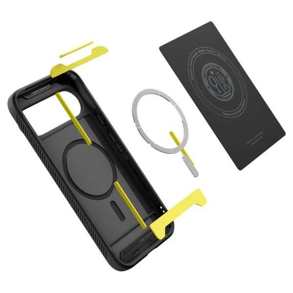 1032435-8-etui-pokrowiec-na-google-pixel-10-10-pro-rugged-spigen-hurtownia-dropshipping.jpg Google Pixel 10 / 10 Pro izturīgais Rugged Armor MagSafe vāciņš - matēti melns