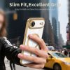 iPhone 17 Air MagFlex MagSafe vāciņš — caurspīdīgs zelta krāsā