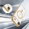 iPhone 17 Air MagFlex MagSafe vāciņš — caurspīdīgs zelta krāsā