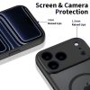iPhone 17 Pro Max BasicMag MagSafe vāciņš — matēti melns