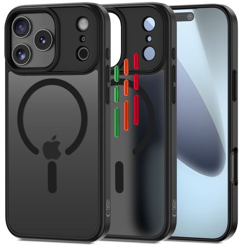 iPhone 17 Pro MagMat XT 4 MagSafe vāciņu komplekts - matēti melns