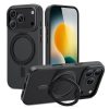 iPhone 17 Pro Max MagRing MagSafe maciņš - matēts melns