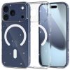 iPhone 17 Pro Max FlexAir MagSafe aizsargvāciņš — caurspīdīgs un mirdzošs