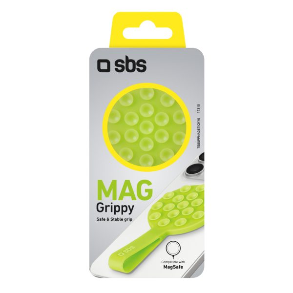 1032479-2-uchwyt-do-smartfona-z-przyssawka-uszkiem-zielony-sbs-hurtownia-dropshipping.jpg MagSafe piesūcekņa viedtālruņa turētājs - zaļš