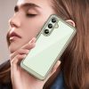 Silikona maciņš ar gēla rāmi Samsung Galaxy S24 FE Outer Space Case - caurspīdīgs un melns
