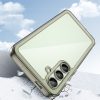 Silikona maciņš ar gēla rāmi Samsung Galaxy S24 FE Outer Space Case - caurspīdīgs un melns