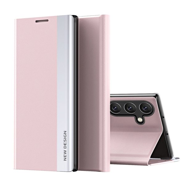 Samsung Galaxy A26 Sleep Case Pro maciņš - rozā