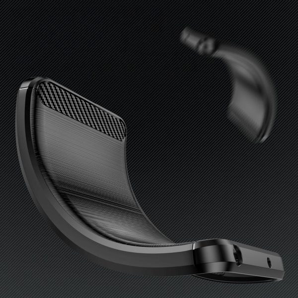 Silikona maciņš Samsung Galaxy A26 Carbon korpusam - melns