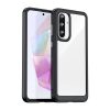 Samsung Galaxy A26 Outer Space maciņš ar elastīgu rāmi - melns