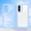 Samsung Galaxy A26 Outer Space maciņš ar elastīgu rāmi - zils