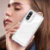 Samsung Galaxy A26 Outer Space maciņš ar elastīgu rāmi - caurspīdīgs