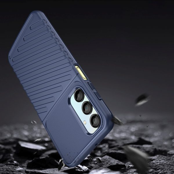 Bruņots silikona maciņš Samsung Galaxy A26 Thunder Case - zils