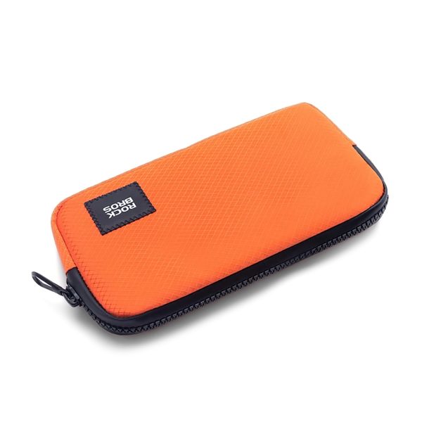 Velosipēda maciņš telefonam, atslēgām, makam 20x11,5x2 cm - oranžs
