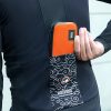 Velosipēda maciņš telefonam, atslēgām, makam 20x11,5x2 cm - oranžs