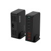 Galda uzlādes stacija 3x USB-A 5x USB-C GaN QC3 440W - melna