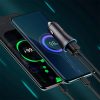 Automašīnas lādētājs 2x USB-A 60W - tumši pelēks