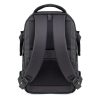 Ceļojumu mugursoma lidmašīnai ar nodalījumu klēpjdatoram 20l 40x20x25 cm - melna