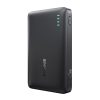 Powerbank 10000mAh 22.5W EnerFill FP21 USB-A USB-C ar USB-C kabeli - melns