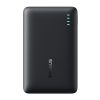 Powerbank 10000mAh 22.5W EnerFill FP21 USB-A USB-C ar USB-C kabeli - melns