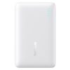 Powerbank 10000mAh 22.5W EnerFill FP21 USB-A USB-C ar USB-C kabeli - balts