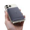 EnerFill FM11 MagSafe 10000mAh 22.5W magnētiskais Power Bank ar USB-C kabeli - tumši pelēks