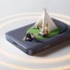 EnerFill FM11 MagSafe 10000mAh 22.5W magnētiskais Power Bank ar USB-C kabeli - tumši pelēks
