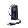 Powerbank 20000mAh 67W ar ievelkamu USB-C kabeli - melns