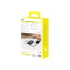 Powerbank 20000mAh 67W ar ievelkamu USB-C kabeli - melns