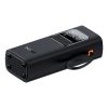 Ar akumulatoru darbināms kompresors, riepu pumpis ar displeju, 50 W, 4000 mAh - melns